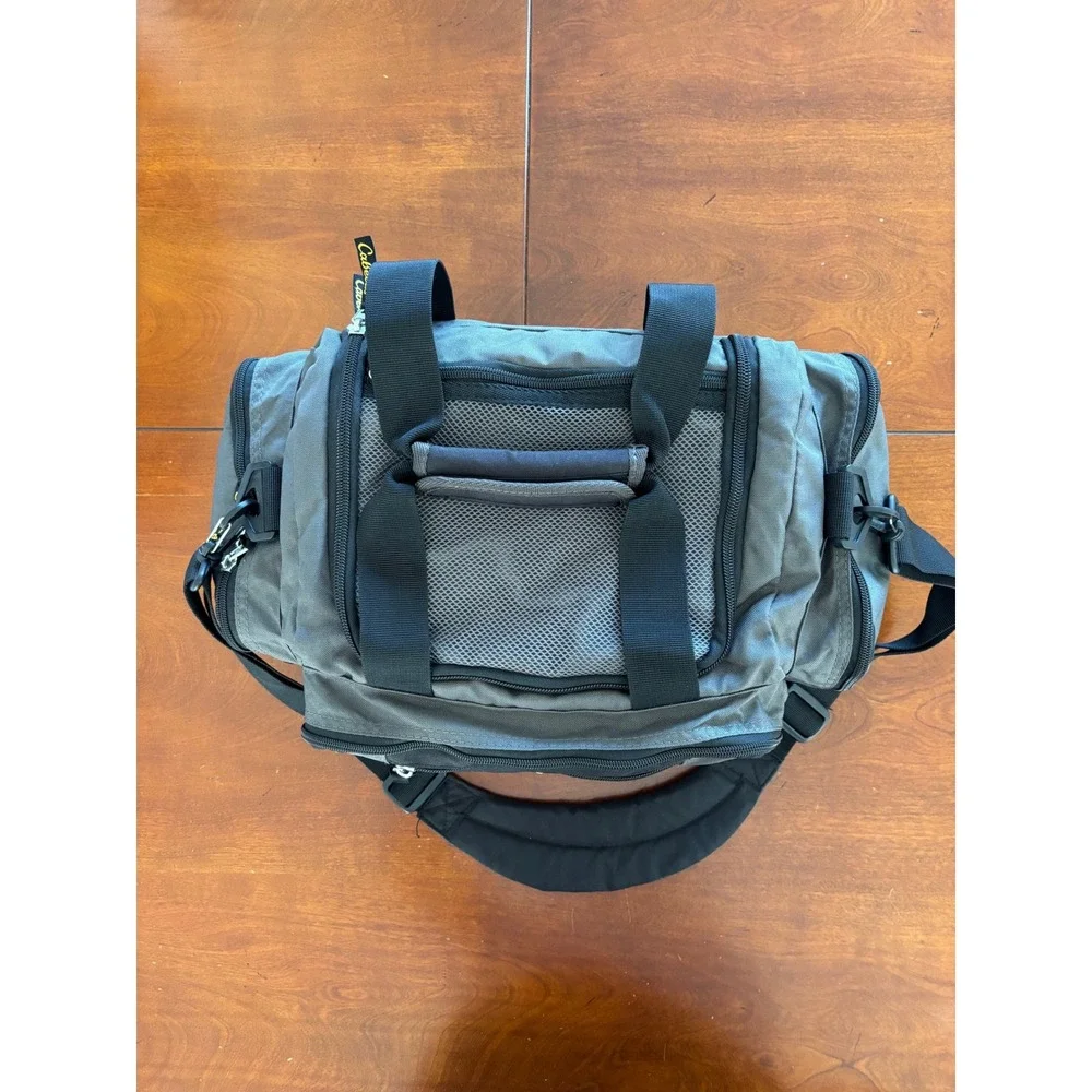Cabela's Gray Cath All Gear Bag Duffel Hunting Range Travel Shoulder Strap Large